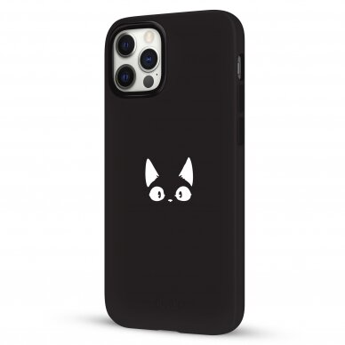 iPhone 12 Pro Max dėklas Pump Silicone Minimalistic "Funny Cat" 3