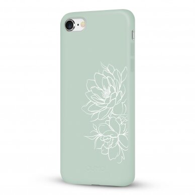 iPhone 6 / 6s dėklas Pump Silicone Minimalistic "Floral" 3