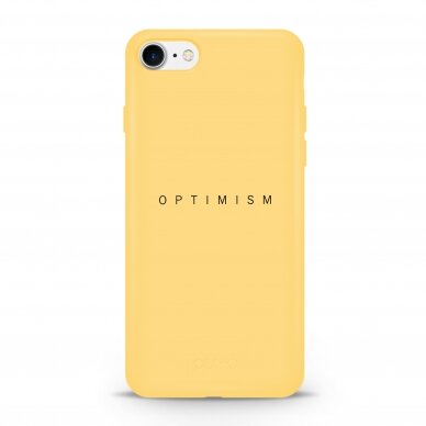 iPhone 6 / 6s dėklas Pump Silicone Minimalistic "Optimism"