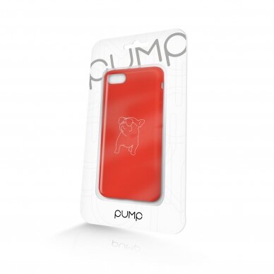 iPhone 6 / 6s dėklas Pump Silicone Minimalistic "Pug With" 2