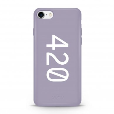 iPhone 7 / 8 / SE 2020 dėklas Pump Silicone Minimalistic "420"