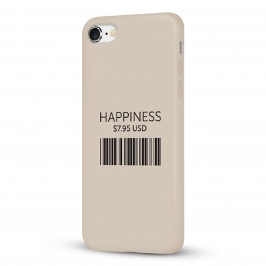 iPhone 7 / 8 / SE 2020 dėklas Pump Silicone Minimalistic "Barcode" 3