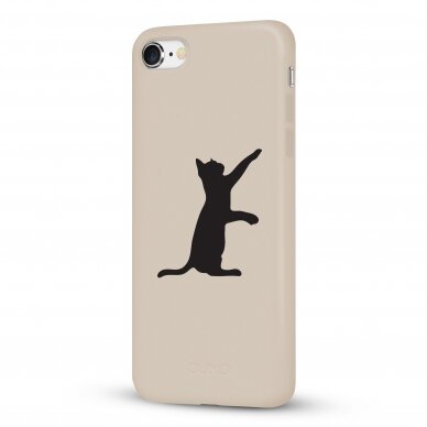 iPhone 7 / 8 / SE 2020 dėklas Pump Silicone Minimalistic "Gogol The Cat" 3