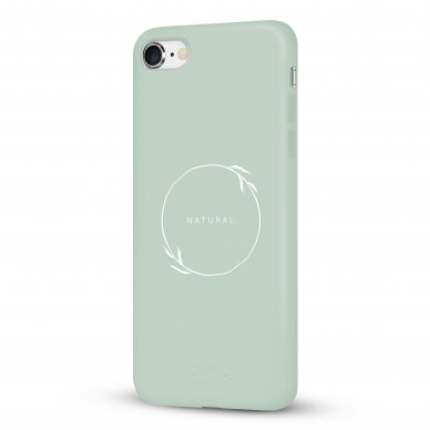 iPhone 7 / 8 / SE 2020 dėklas Pump Silicone Minimalistic "Natural" 3
