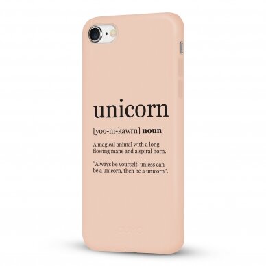 iPhone 7 / 8 / SE 2020 dėklas Pump Silicone Minimalistic "Unicorn Wiki" 3
