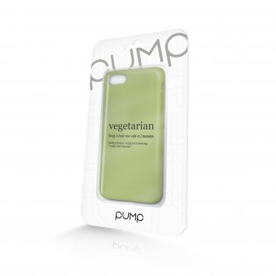 iPhone 7 / 8 / SE 2020 dėklas Pump Silicone Minimalistic "Vegetarian Wiki" 2