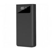 Išorinė baterija Power Bank XO Design PR123 MicroUSB/USB Type-C/Lightning 30000mAh juoda