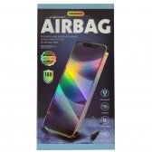Apple iPhone 13 LCD apsauginis stikliukas 18D Airbag Shockproof juodas