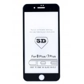 Apple iPhone 7 / 8 LCD apsauginis stikliukas "5D Full Glue" juodas