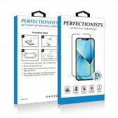 Apple iPhone 14 Pro LCD apsauginis stikliukas 5D Perfectionists lenktas juodas