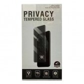 Apple iPhone X/XS/11 Pro LCD apsauginis stikliukas Full Privacy juodas