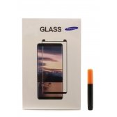 Samsung G960 S9 LCD apsauginis stikliukas M1 "5D UV Glue" lenktas skaidrus