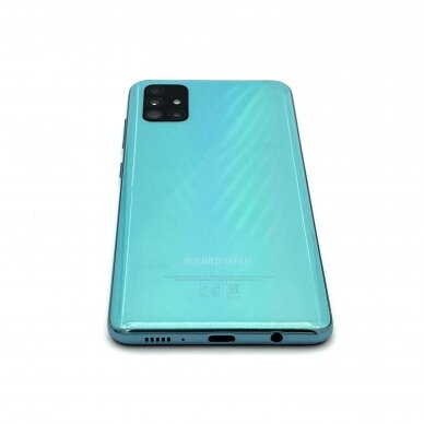 Naudotas Samsung Galaxy A51 telefonas (128GB / Blue) 2