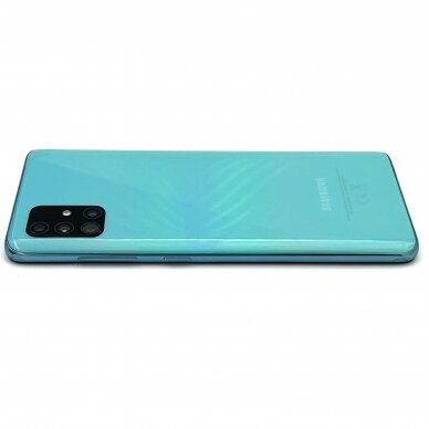 Naudotas Samsung Galaxy A51 telefonas (128GB / Blue) 5