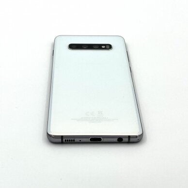 Naudotas Samsung Galaxy S10+ telefonas (128GB / White) 3