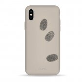 iPhone XR dėklas Pump Silicone Minimalistic "Fingerprints"