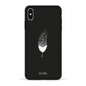 iPhone XS Max dėklas Pump Silicone Minimalistic "Feather"