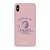 iPhone XS Max dėklas Pump Silicone Minimalistic "Unicorn Girl"