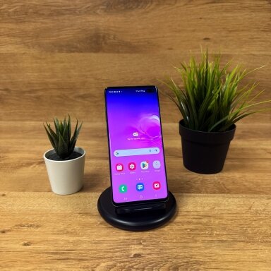 Samsung Galaxy S10 Plus 128GB Prism Black (Atnaujintas)