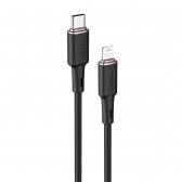 USB kabelis Acefast C2-01 MFi PD30W USB-C to Lightning 1.2m juodas