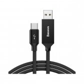 USB kabelis Baseus Yiven Type-C 3A 1.2m juodas CATYW-01