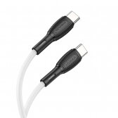 USB kabelis Borofone BX86 Advantage 60W Type-C 1.0m baltas