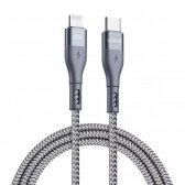 USB kabelis DUZZONA 20W Type-C to Lightning 1.0m