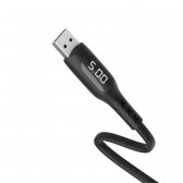 USB kabelis HOCO S6 lightning 1.2m juodas