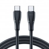 USB kabelis Joyroom S-CC100A11 Type-C to Type-C 100W 2.0m juodas