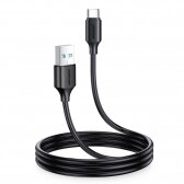 USB kabelis Joyroom S-UC027A9 USB to Type-C 3A 1.0m juodas