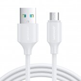 USB kabelis Joyroom S-UM018A9 USB to MicroUSB 2.4A 2.0m baltas
