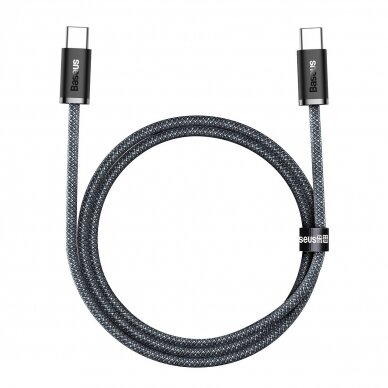 USB kabelis Baseus Dynamic 100W Type-C 1.0m pilkas CALD000216