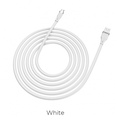 USB kabelis HOCO U72 Type-C 1.2m baltas