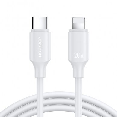 USB kabelis Joyroom S-CL020A9 Type-C to Lightning 20W 1.0m baltas
