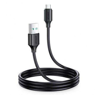 USB kabelis Joyroom S-UM018A9 USB to MicroUSB 2.4A 2.0m juodas