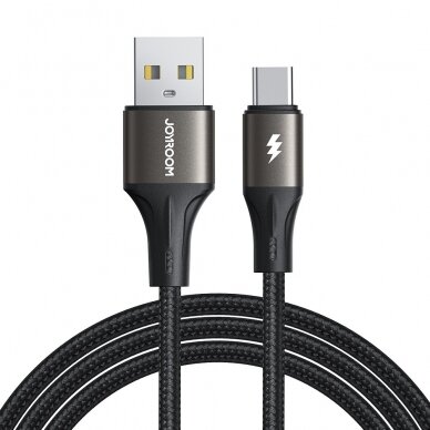 USB kabelis Joyroom SA25-AC3 USB to USB-C 3A  2.0m juodas