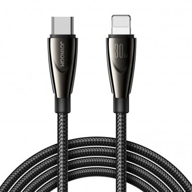 USB kabelis Joyroom SA31-CL3 USB-C to Lightning 30W 1.2m juodas