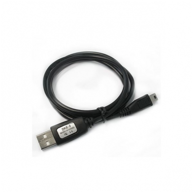 USB kabelis "miniUSB" juodas HQ