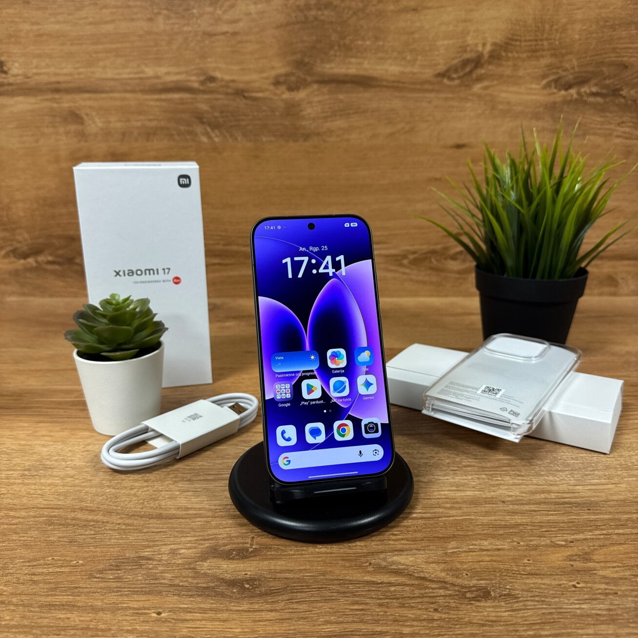 Xiaomi 17 5G 256GB Black | A+ | Ekspozicinis 1