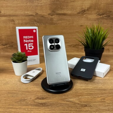 Xiaomi Redmi Note 15 Pro 256GB Silver | A+ | Ekspozicinis