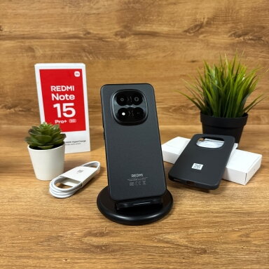 Xiaomi Redmi Note 15 Pro+ 5G 256GB Black | A+ | Ekspozicinis