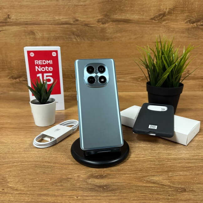 Xiaomi Redmi Note 15 5G 128GB Glacier Blue | A | Ekspozicinis Xiaomi Redmi Note 15 5G 128GB Glacier Blue | A | Ekspozicinis